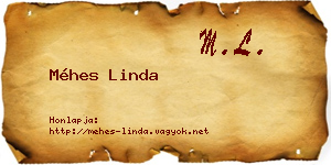 Méhes Linda névjegykártya